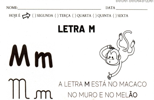 Letra M